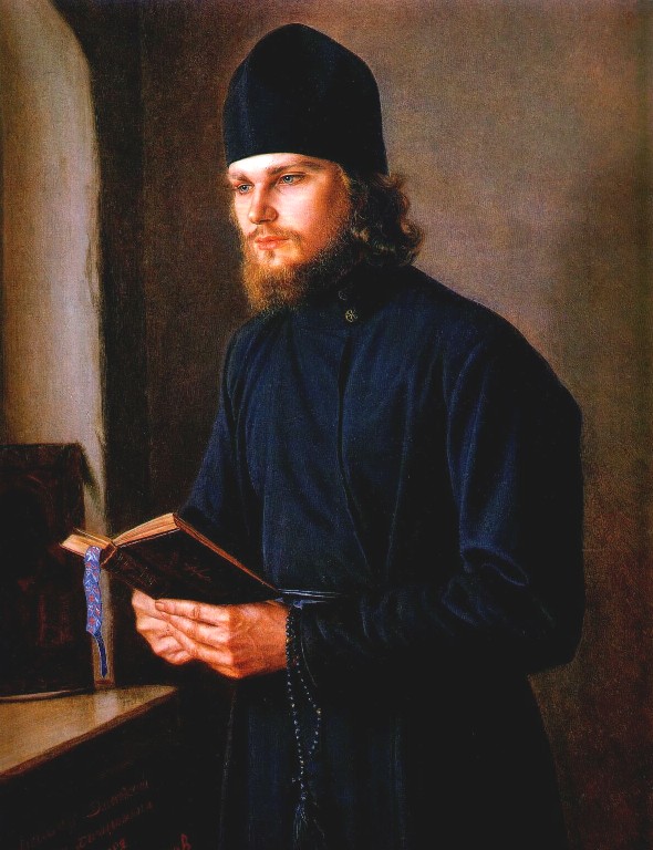 Картина Александра Шилова «Монах»